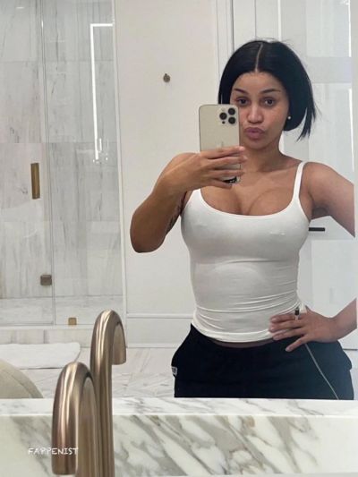 Cardi B Big Tits Pierced Nipples