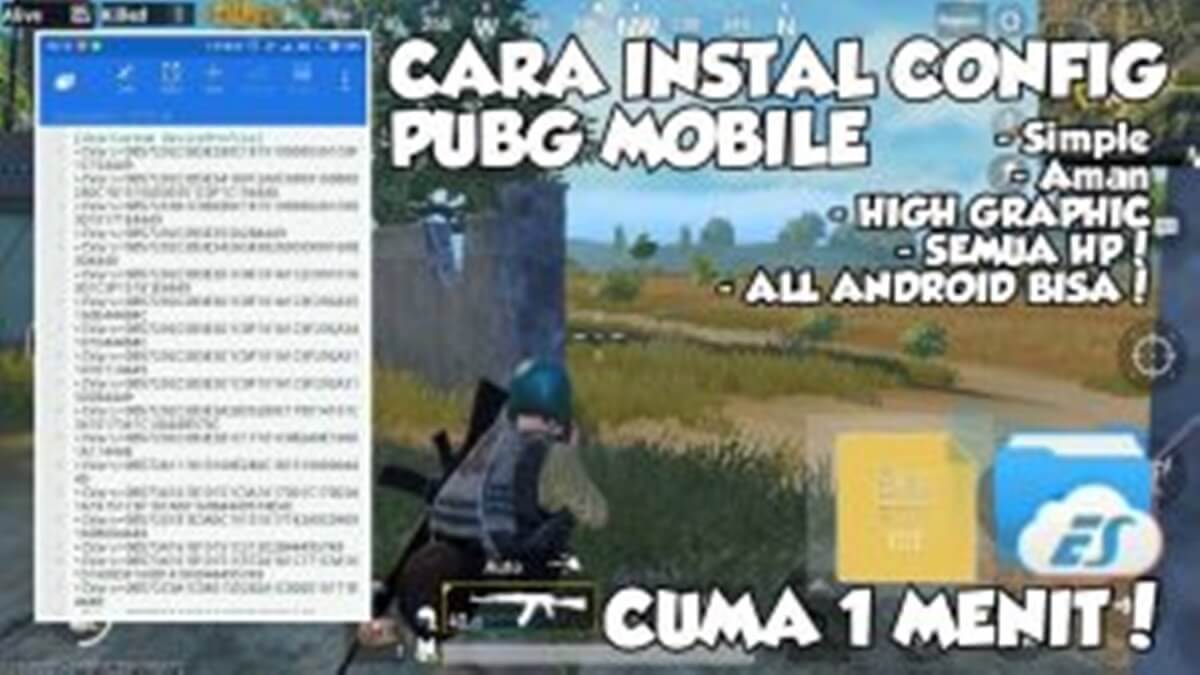 cara config pubg mobile